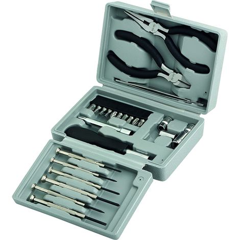 LogiLink WZ0023 Set di Utensili Argento per Riparazioni (1/3)