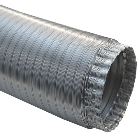 Tubería de Aluminio Flexible Longitud Mt. 3