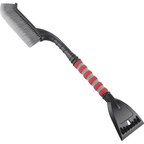 Brosse à neige avec manche en mousse et grattoir à glace - Antigel 2 en 1, haute durabilité pour voiture, camion, SUV, monospace, dégivrage de pare-brise (1/4)