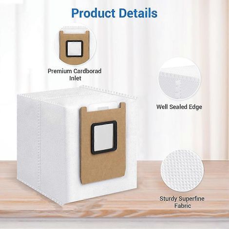 Sac à poussière compatible avec les aspirateurs Eufy Omni E25 / E28 / E20 - Pièces détachées et accessoires
