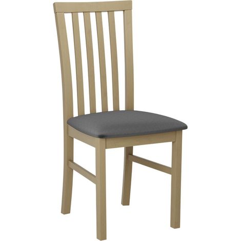 Silla Victorville 155, Kronos 22, 93x43x49cm, Tapiz, De madera, Madera, Muebles ya montados (1/4)