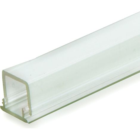 Gino Leds Thermoplas.Transp Profil Avec Couvercle Classification 5W 2Mts