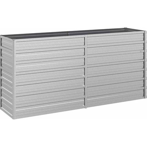 Maison Exclusive - Garten-Hochbeet 160x40x77 cm Verzinkter Stahl