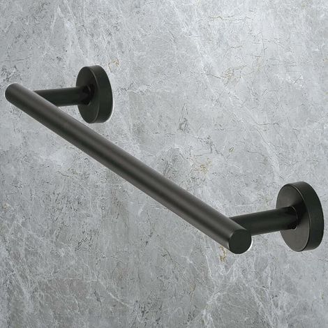 VURAHOME - Porte-Serviettes pour Salle, 40CM Barre de Serviette Murale en SUS304 Acier Inoxydable Support de Porte-Serviettes Simple pour Accessoires de Salle de Bain ou de Cuisine (1/5)