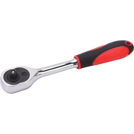 Ratschenschlüssel mit 1/4-Zoll-Griff, 72 Zähne, Schnellverschluss, Steckschlüssel, gerader Schaft für 6,35-mm-Bits, professioneller Einsatz (1/5)