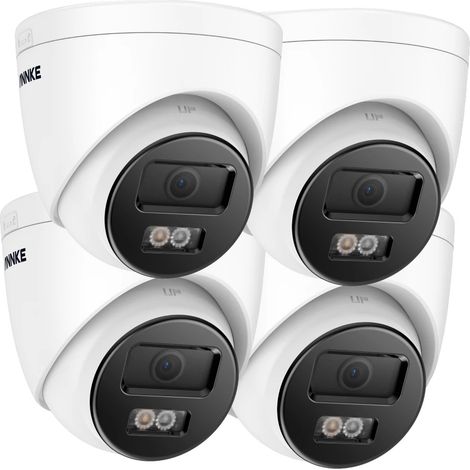 Telecamera di sicurezza IP, 4K Ultra HD, con visione notturna, I91DM 4 pezzi (1/2)