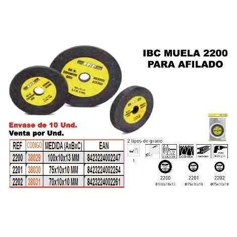 FPLUS ibc  2-201 finstock muela afilado  75x10x10 , ibc  2-201 finstock muela afilado  75x10x10