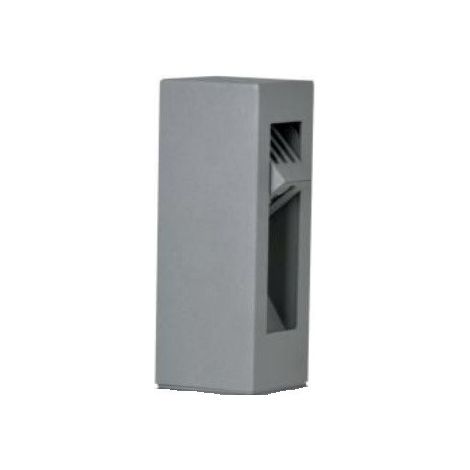 Applique exterieure LED 3W 280x76x76mm grise tête orientable lumiere chaud 3000K 300lm 230V IP44 FILO ARLUX (1/2)