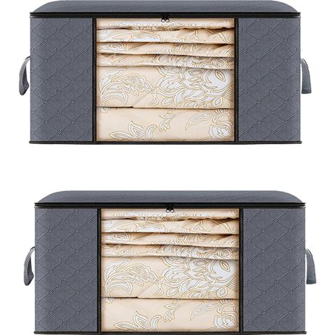 sacs de rangement pour vêtements boîtes pliables grande capacité et jouets 2 50 x 35 x 20 cm (1/5)