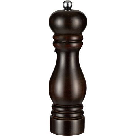 Moulin À Poivre En Bois De Hêtre - Broyeur Céramique Manuel - Pour Cuisine Et Table - Lot De 1 (1/5)