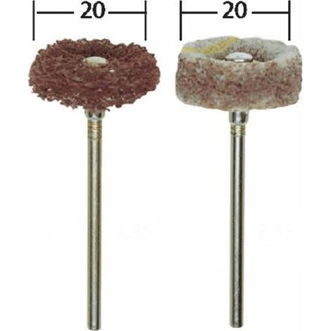 Brosse de ponçage en non tissé de nylon - Proxxon