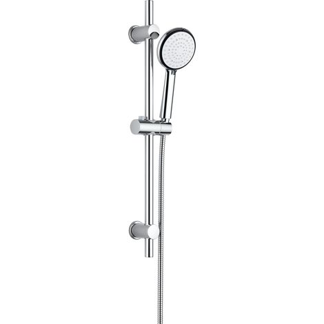 Duschset Chrom 6 Funktionen mit Anti-Kalk Handbrause (1/5)