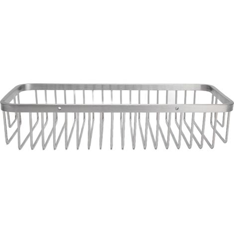 Panier de douche d'angle robuste, étagère murale pour salle de bain et balcon