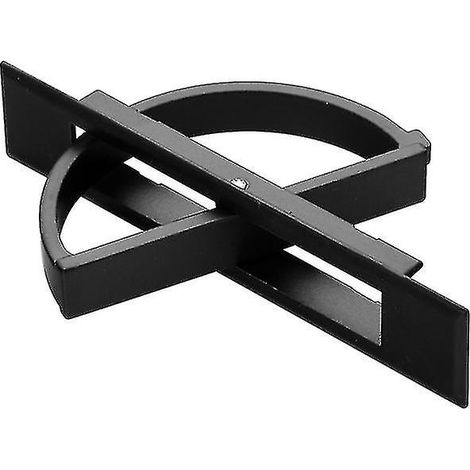 Poignée de porte encastrée Tatami, poignée dissimulée pratique en alliage de zinc, poignée de sol encastrée dissimulée (noire)