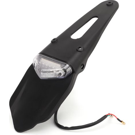 Feu arrière de moto DC 12V, garde-boue arrière, Signal d'arrêt, feu arrière de plaque d'immatriculation pour tout-terrain. (1/5)