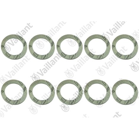 VAILLANT Rechteckdichtring, (x10) Anschlussset versoTHERM 0010023866, u.w. Vaillant-Nr. , 981254