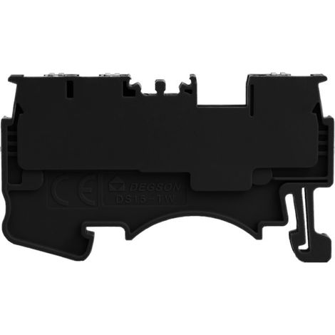 Morsettiera a innesto rapido a 3 fili da 1,5 mm² 1P, nera (1/3)