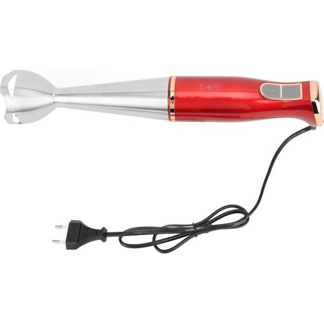 Mini mixeur plongeant électrique 400 W, lame en acier inoxydable, filaire, pour purées de bébé, fruits, soupes, prise européenne (1/5)