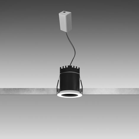 Century faretto incasso downlight led zeta-p 5w  2700k 430 lm  ip20 bi (1/3)