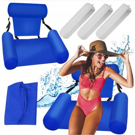 TG67345 Wasserhängematte, aufblasbare Schwimmmatratze für den Pool