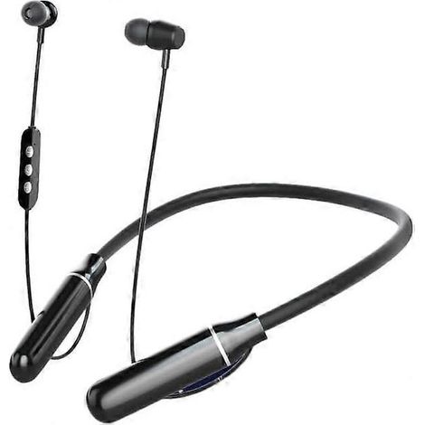 Casque Bluetooth sport magnétique à réduction de bruit intra-auriculaire longue durée avec tour de cou (1/5)