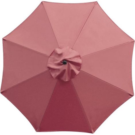 Telo di ricambio per ombrellone con 8 stecche, resistente ai raggi UV (solo la parte superiore). Adatto alla maggior parte degli ombrelloni da giardino, patio e spiaggia. (1/5)