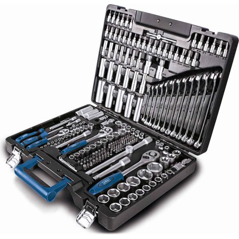 Werkzeugkoffer mit 217 Teilen Scheppach tb217