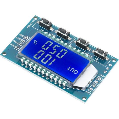 Générateur de signaux à onde carrée, module PWM à rapport cyclique réglable (avec écran LCD) (1/5)