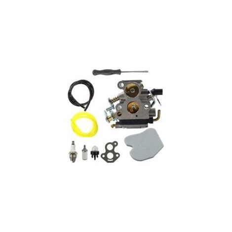 Carburateur avec Tournevis de Réglag Filtre à Air pour Husqvarna 235 235E 236 236E 240 240E C1T-W33 4 Zama Trononneuse Remplace (1/5)