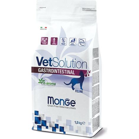 Monge Cat VetSolution Gastrointestinal  - Monge Cat VetSolution Gastrointestinal - Sacco Da 1,5 Kg (1/3)