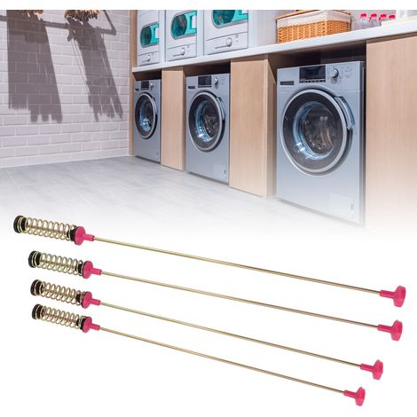 Juego de 4 soportes colgantes para lavadora Samsung modelo WA50R5400AV (DC97 16350K) – amortiguadores antivibración de metal y plástico, 67,3 cm (1/5)