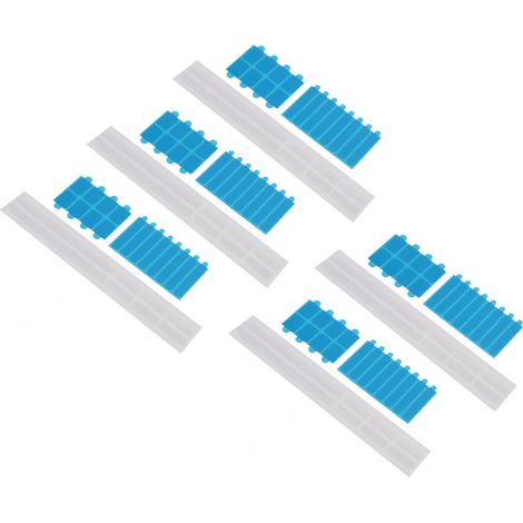 5 jeux de bandes adhésives de remplacement pour écran de confidentialité et onglets de support coulissants pour ordinateur (1/5)