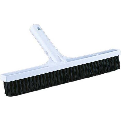 Spazzola dritta larga 330 mm per piscine, fissaggio a clip