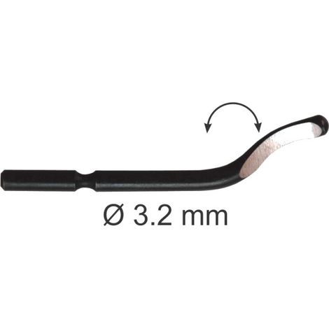 C-35 CUCHILLA HSS 3,2 mm. BIDIRECCIONAL. Para cantos rectos