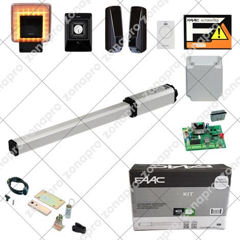 FAAC 402 CBC 104468 KIT Automazione Cancello Battenti Idraulico Con Blocco 1,8mt anta -  1 motore