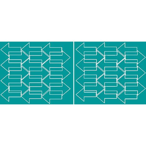 Adesivi a forma di freccia, 7x4,5 cm, 42 pezzi, turchesi, lucidi.