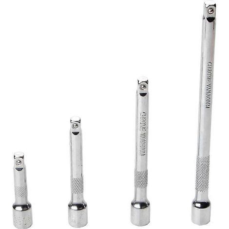 1/4" 6,3 mm Ratschenschlüssel mit Schnellverschluss, Steckschlüsselverlängerung und Verlängerungsstange (1/5)