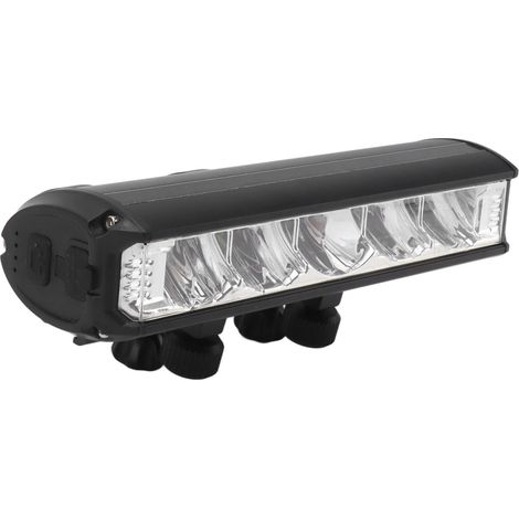 Helle LED-Fahrradlampe aus Aluminiumlegierung, USB-aufladbar, wasserdicht, geeignet für E-Bikes und Mountainbikes. (1/5)