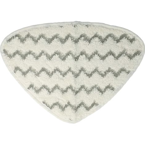 vhbw Cleaning Pad compatible with Vileda Steam, Steam ONE Hot Spray Steamer, Steam Mop - Microfibre Grey White
