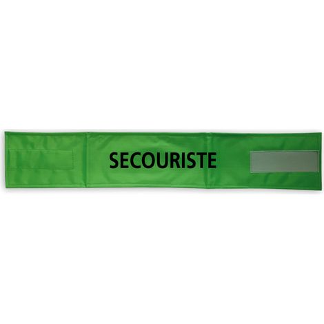 BRASSARD VERT SECOURISTE (WC4258) (1/5)
