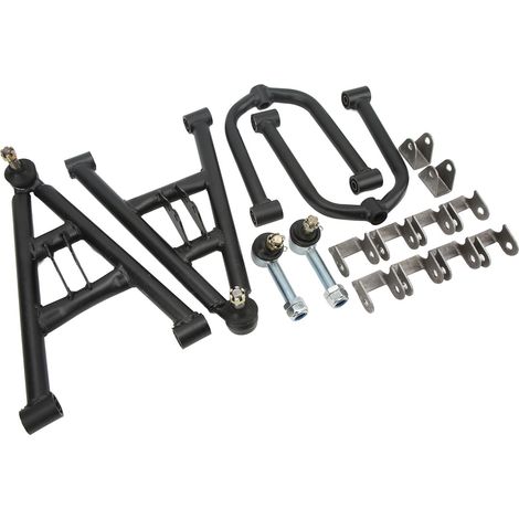 Schwingarm- und 350-mm-Vorderachsstoßdämpfer-Kit für 150-cm³- und 200-cm³-Quads, Ersatzfederung für 4-Rad-ATVs, Kit kompatibel mit Buggys und Go-Karts (1/5)