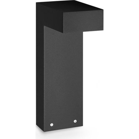 Ideal Lux lampada da terra Sirio 1 luce GX53 IP65 nero metallo
