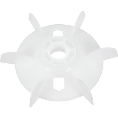1stk 155 24mm Runde Welle Ersatz Kunststoff 6 Laufradmotor Ventilator Schaufel (1/4)