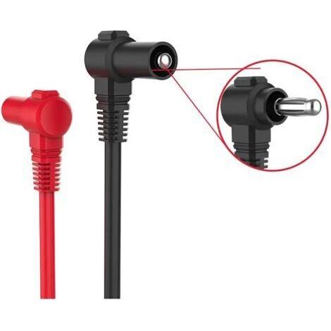 20A 2000 V fil de caoutchouc de silicium résistant à la chaleur et au froid aiguille tranchante sonde remplaçable multimètre numérique (1/4)