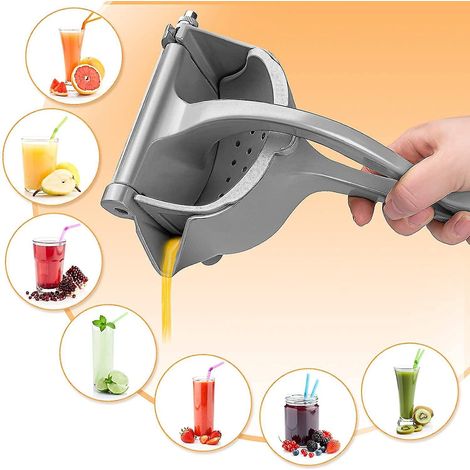 Manual Juicer Juicer Stainless Steel Lemon Juicer Squeeze Orange Juice Watermelon Juice Pomegranate Juice (1/4)