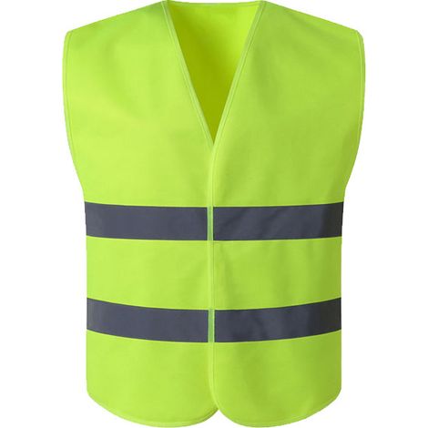 5-teiliges Warnwesten-Set, reflektierende Warnweste für Erwachsene und Kinder zum Laufen, Radfahren und Autofahren, fluoreszierende Sicherheitsweste für Damen und Herren, Warnweste zum Laufen, Radfahr (1/2)
