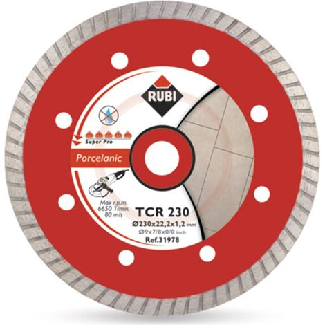 Rubi TCR-115 Superpro Diamantscheibe Grau 125 mm