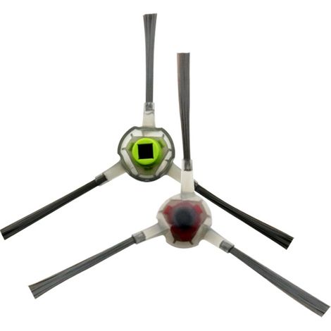 Pièces de rechange pour brosses et filtres pour aspirateur robot Eco-vacs Dee-bot OZMO 930 (2 brosses latérales) (1/4)
