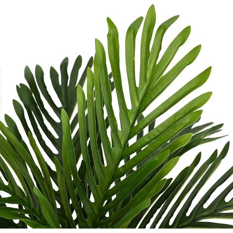 Palmier artificiel 9 feuilles 70 cm vert CFW554848 (1/5)