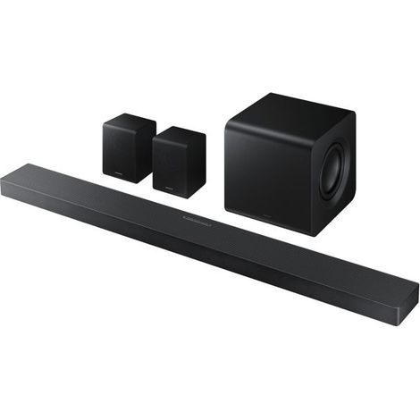 Samsung HW-QS760F Barra de sonido 5.1.2 Dolby Atmos DTS:X Wi‑Fi Bluetooth 5.3 HDMI 4K Subwoofer y surround inalámbricos (1/3)